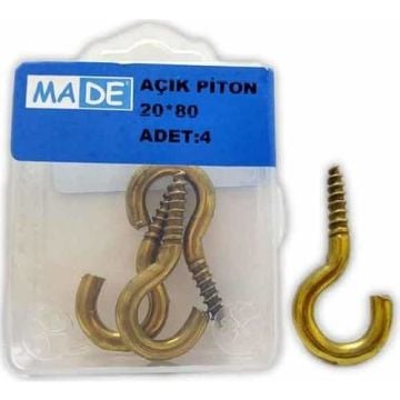 Made Açık Piton 20x80 mm (1 Kutu/4 Adet)