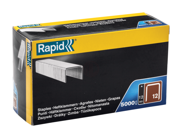 Rapid 12/12 mm Galvaniz Kaplı Zımba Teli 5000 Adet - 40100520