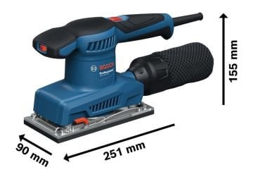 Bosch GSS 20-18 A Titreşimli Zımpara Makinesi - 0601070101