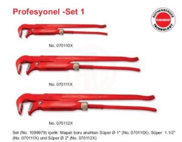 Rothenberger Profesyonel Set-1 (70110+70111+70112) - 1099979