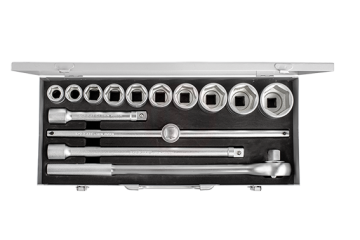 İzeltaş Altı Köşe Lokma Anahtar Takımı 3/4 İnç 14 Parça