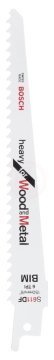 Bosch Panter Testere Bıçağı Heavy For Wood And Metal S 611 DF 150 mm (100 Adet) - 2608656259