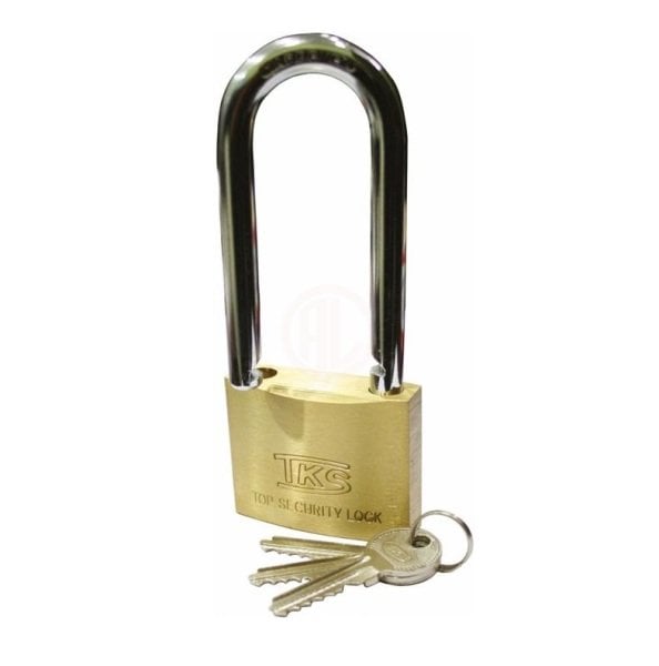 Tks SARI PİRİNÇ UZUN KANCA ASMA KİLİT 40 MM - TKS40018