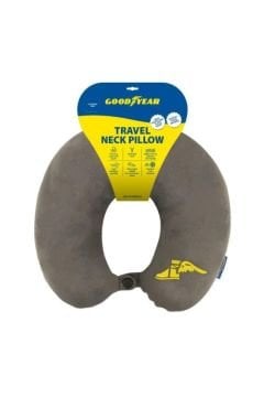 Goodyear Boyun Yastığı Visco Sünger Kademeli Çıtçıtlı 31*30*9