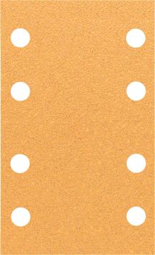 Bosch Titreşimli Zımpara Kağıdı 6 Delik 80x133 mm 60 Kum (10 Adet) - 2608607229