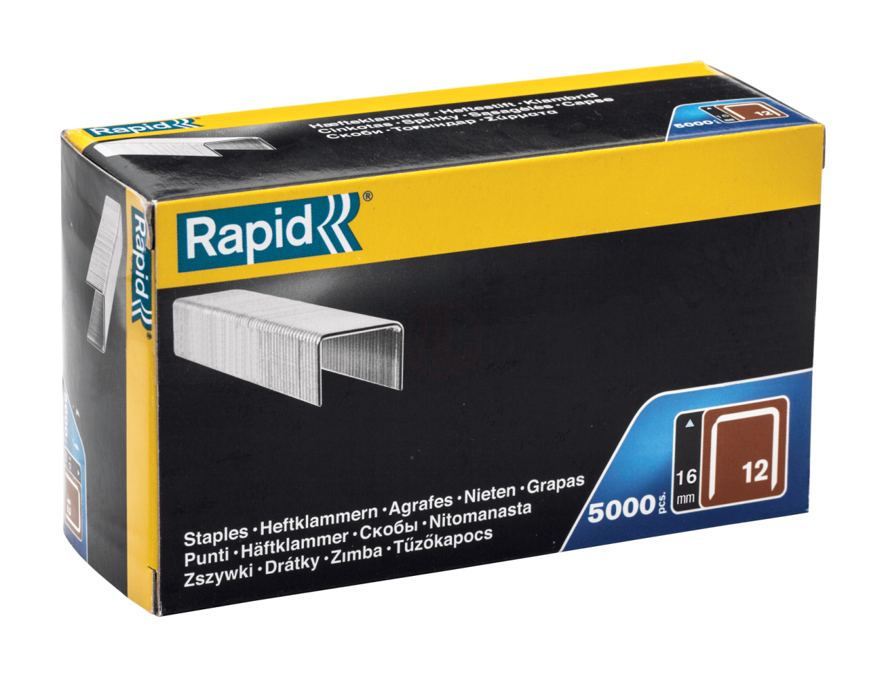 Rapid 12/16 mm Galvaniz Kaplı Zımba Teli 5000 Adet - 40100522