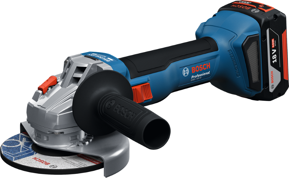 Bosch Akülü Taşlama Makinesi GWS 18V-8 (1 x 4.0Ah) - 06019N9021