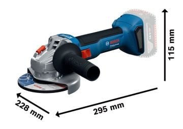 Bosch Akülü Taşlama Makinesi GWS 18V-8 (1 x 4.0Ah) - 06019N9021