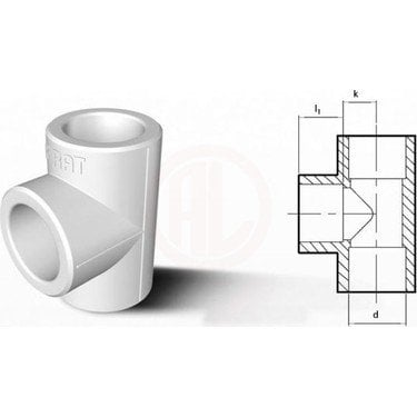 Fırat PPRC TE Parça 25 mm - 7741000025
