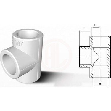 Fırat PPRC TE Parça 25 mm - 7741000025