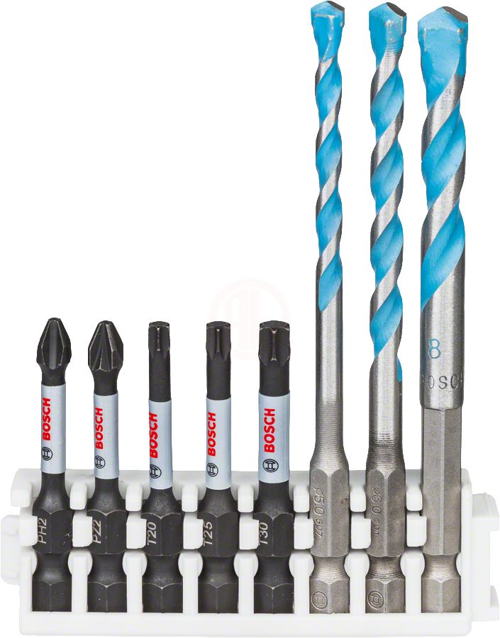 Bosch Vidalama ve Delme Ucu Impact Control Multi Construction Set (8 Parça) - 2608577144