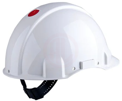 3M G3001NVI BEYAZ HAVALANDIRMASIZ VİDALI BARET - XH001675236