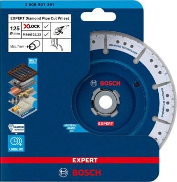 Bosch Kesme Diski Diamond Metal Wheel Expert 125mm - 2608901391