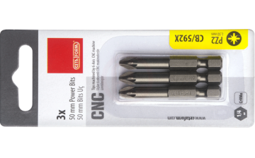 Ceta Form 3 Parça 1/4 İnç Pozidriv Bits Uç Pz3 X 50 Mm / Kartlı