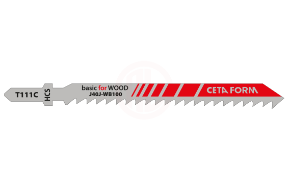 Ceta Form Dekupaj Testere Bıçağı (Ahşap İçin-Normal Kesim) 5 Li Paket