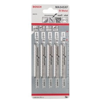 Bosch Ma 345 Xf Dekupaj Testere Bıçağı 5 Li - 2608634278