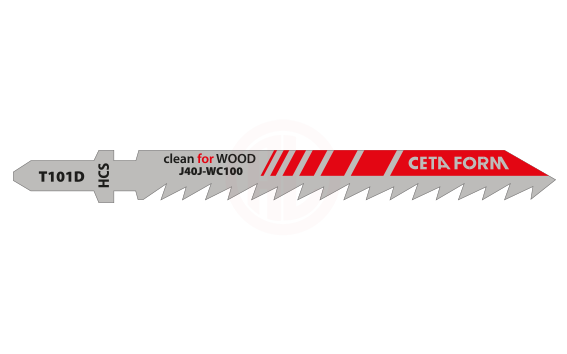 Ceta Form Dekupaj Testere Bıçağı (Ahşap İçin-Temiz Kesim) 5 Li Paket