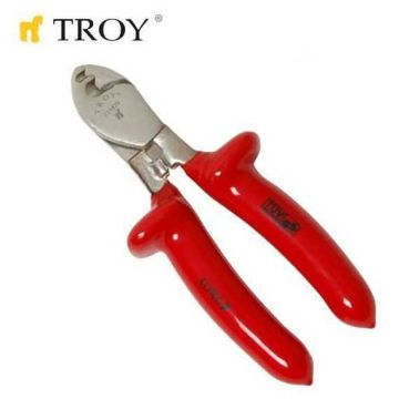 TROY 21829 İzoleli Kablo Kesme Makası (160mm)
