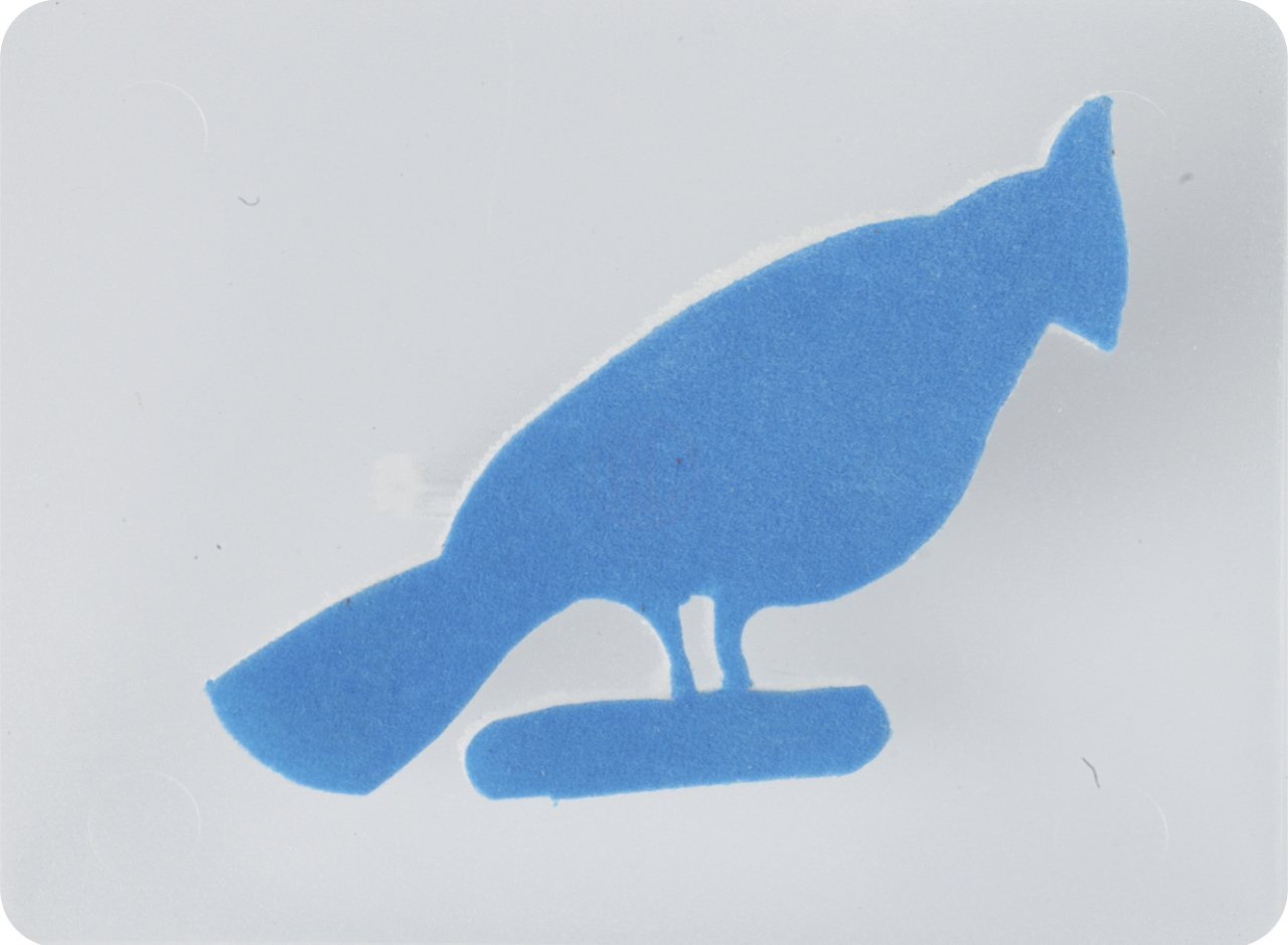 Dekor Rulo BAYKUŞ BASKISI 9x7 CM