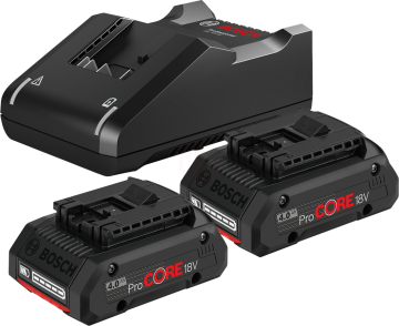 Bosch Akü Şarj Cihazı Set (GAL 18V-40 + 2 x ProCORE 18V 4,0 Ah) - 1600A01BA3