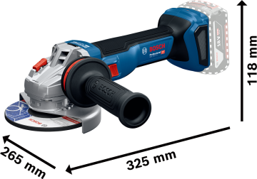 Bosch Gws 18V-11 Akülü Taşlama Makinası (Solo Model) - 06019N4101