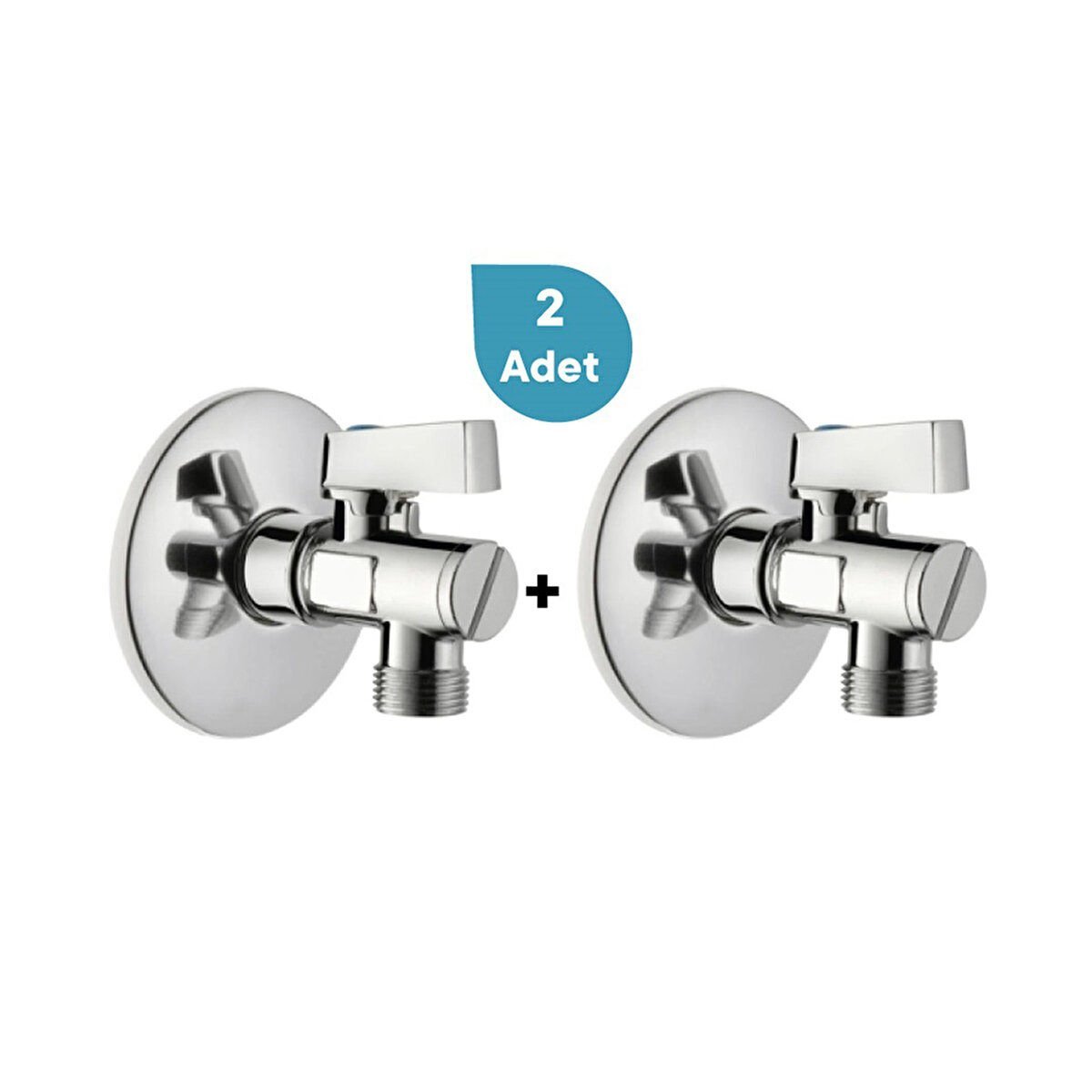Artema İkili Filtreli Ara Musluk Krom (1 Paket / 2 Adet)