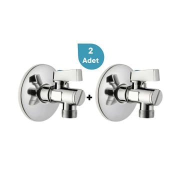 Artema İkili Filtreli Ara Musluk Krom (1 Paket / 2 Adet)