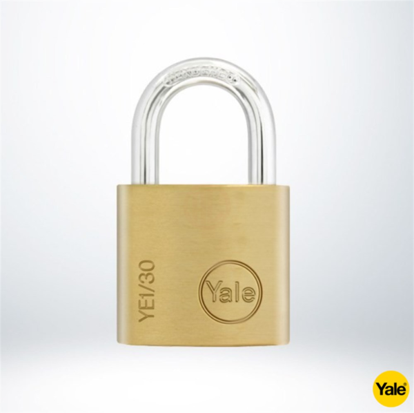 Yale Kilit Essential Pirinç Asma Kilit 30 mm (Kutu) - YE1/30/115/1/B