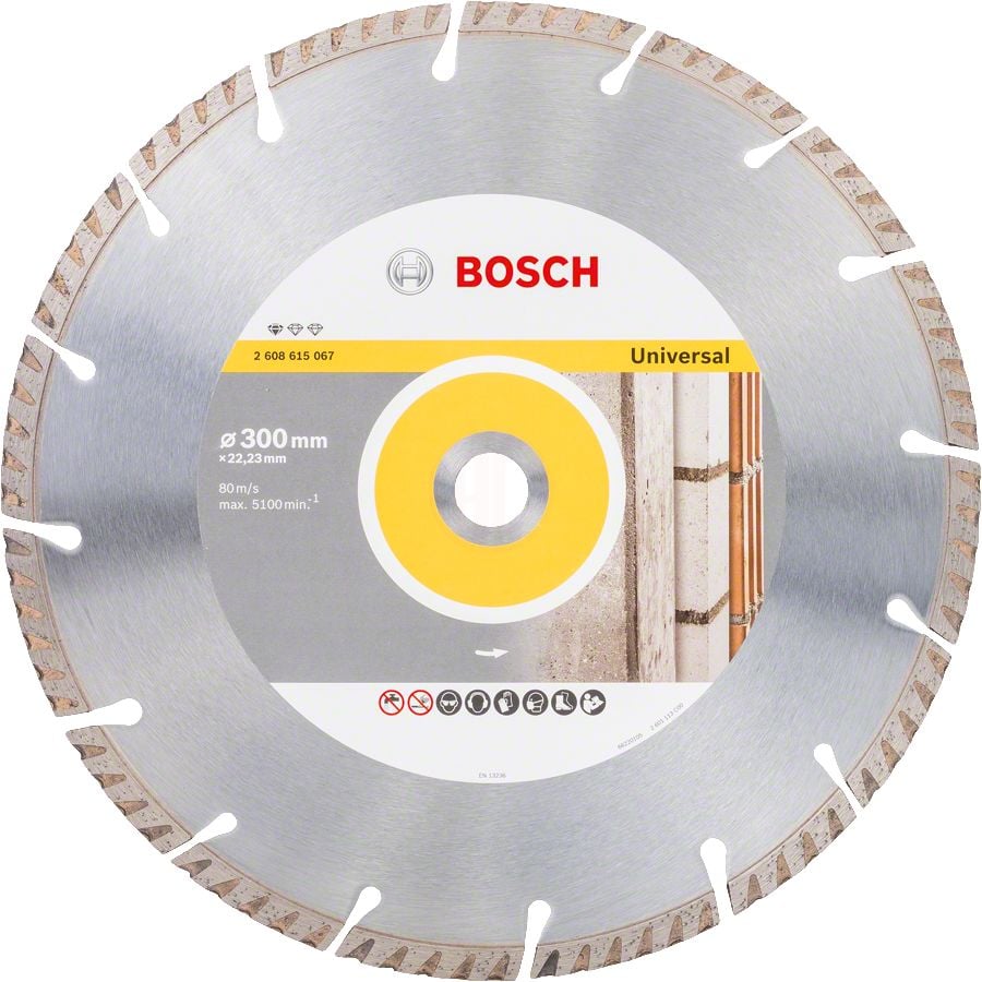 Bosch Elmas Kesme Diski Standard For Universal 300x22,23 mm - 2608615067