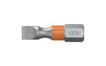 Ceta Form 1/4 İnç Düz Bits Uç (Renk Kodlu) 5.5 X 25 Mm