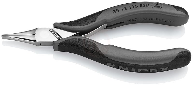Knipex 35 12 ELEKTRONİKÇİ KARGABURUN 115 ESD MM - KNI3512115ESD
