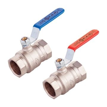 KAS Küresel Su Vanası Tam Geçişli PN25 - 1 1/2 İnç