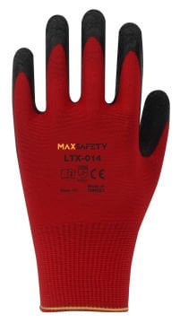 Maxsafety Lateks Eldiven - Crinkle No: 9 - 10 - MXLTX-014-10