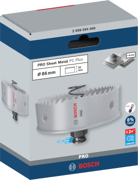 Bosch Delik Testeresi 86 Mm Pro SM PC Plus HS - 2608594457