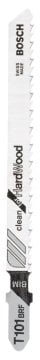 Bosch Dekupaj Testere Bıçağı Clean For HardWood T 101 BRF 100 mm (25 Adet) - 2608634989