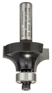 Bosch Yuvarlama Freze Ucu Standard For Wood 8x8x53 mm - 2608628341