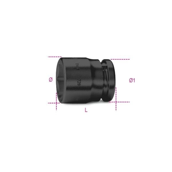 Beta Havalı İnç Lokma 728AS 1.1/8