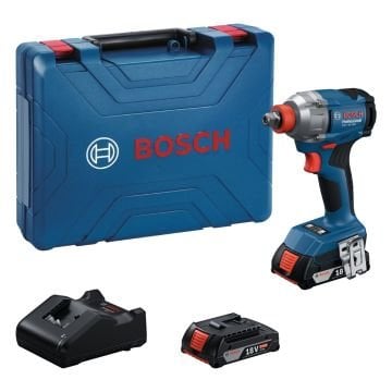 Bosch Gdx 18V-285 Akülü Darbeli Somun Sıkma (2 x 2.0Ah) - 06019N2122