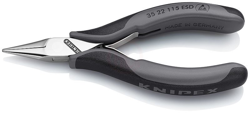 Knipex 35 22 ELEKTRONİKÇİ KARGABURUN 115 ESD MM - KNI3522115ESD
