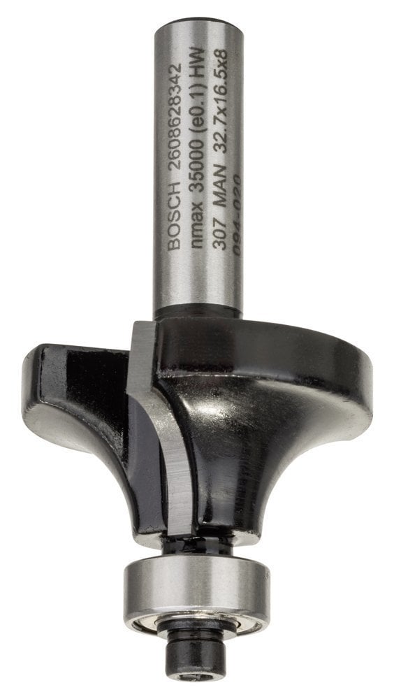 Bosch Yuvarlama Freze Ucu Standard For Wood 8x10x57 mm - 2608628342