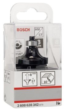 Bosch Yuvarlama Freze Ucu Standard For Wood 8x10x57 mm - 2608628342