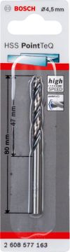 Bosch Metal Matkap Ucu HSS PointTeQ (DIN 338) 4,5 mm (1 Adet) - 2608577163