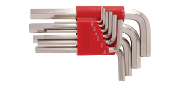 İzeltaş Allen Anahtar Takımı Altı Köşe SAE 12 Parça