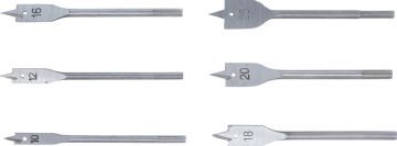 Brio Düz Freze Matkap Seti 10 - 25 Mm | 6 Pcs