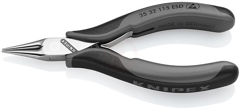 Knipex 35 32 ELEKTRONİKÇİ KARGABURUN 115 ESD MM - KNI3532115ESD