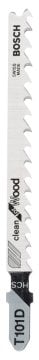 Bosch Dekupaj Testere Bıçağı Clean For Wood T 101 D 100 mm (5 Adet) - 2608630032