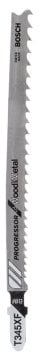 Bosch Dekupaj Testere Bıçağı Progressor For Wood And Metal T 345 XF 132 mm (5 Adet) - 2608634994