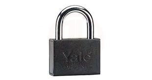 Yale Kilit Koruyuculu Asma Kilit 92 mm Siyah (Blister) - Y123/92/150/1