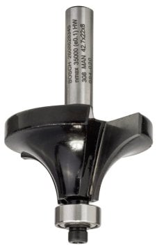Bosch Yuvarlama Freze Ucu Standard For Wood 8x15x66 mm - 2608628345