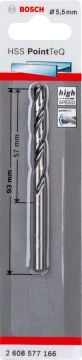 Bosch Metal Matkap Ucu HSS PointTeQ (DIN 338) 5,5 mm (1 Adet) - 2608577166